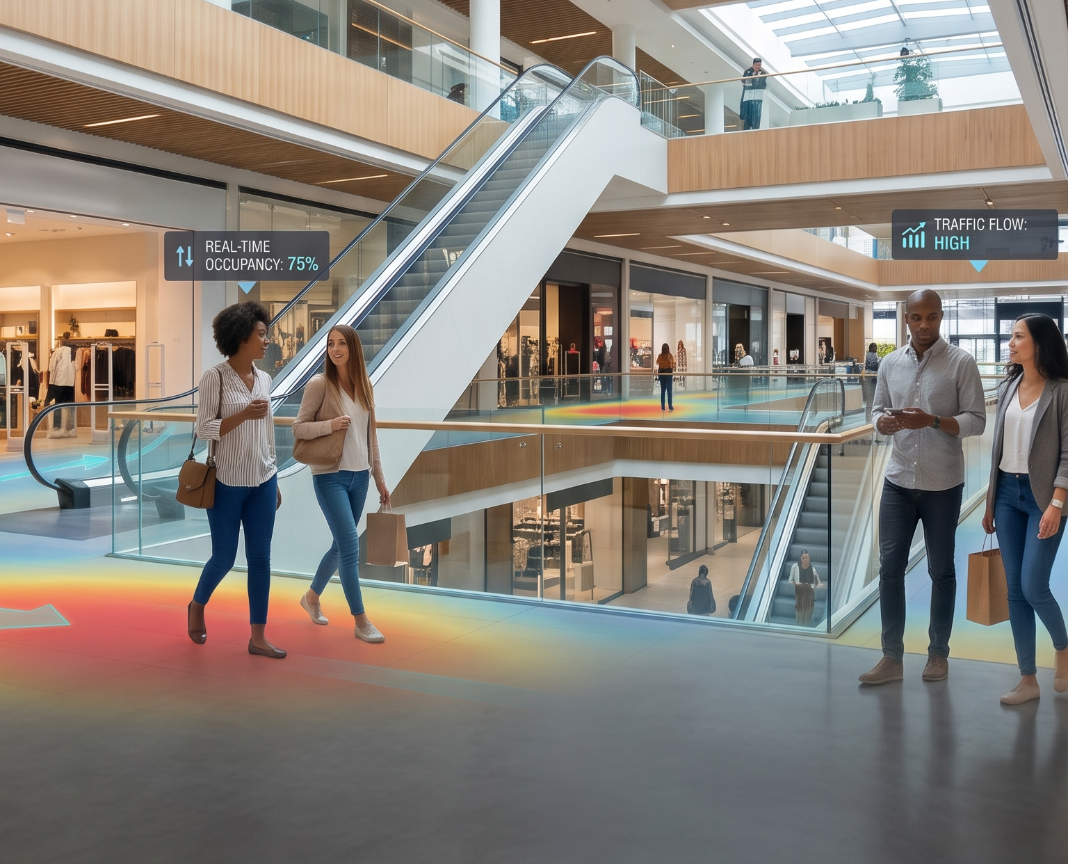 Designing Better Spaces with Occupancy and Foot Traffic Mapping